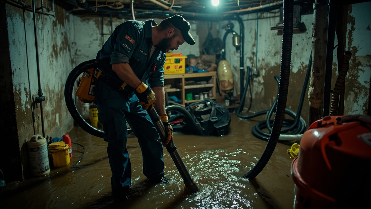 Emergency Sewer Backup Cleanup in Washington, D.C. – 24/7 Raw Sewage Extraction and Immediate Damage Mitigation