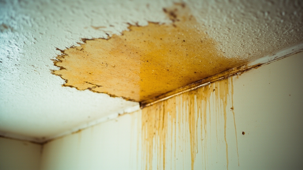Water Stains on Ceiling or Walls in Washington, D.C. | Expert Leak Detection and Permanent Repair