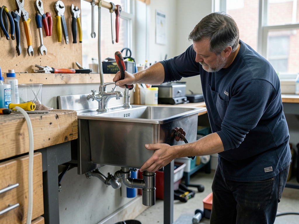 Adding a Utility Sink to Your Garage or Workshop in Berkley