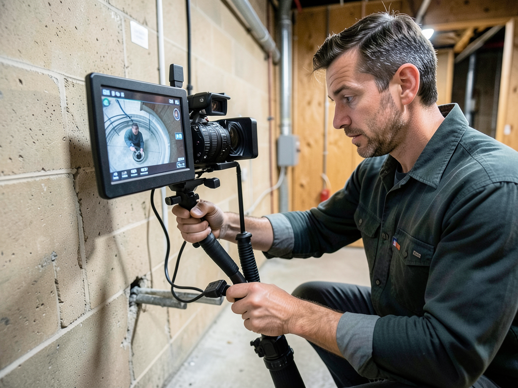 Fixing standing water and floor drain backups in y