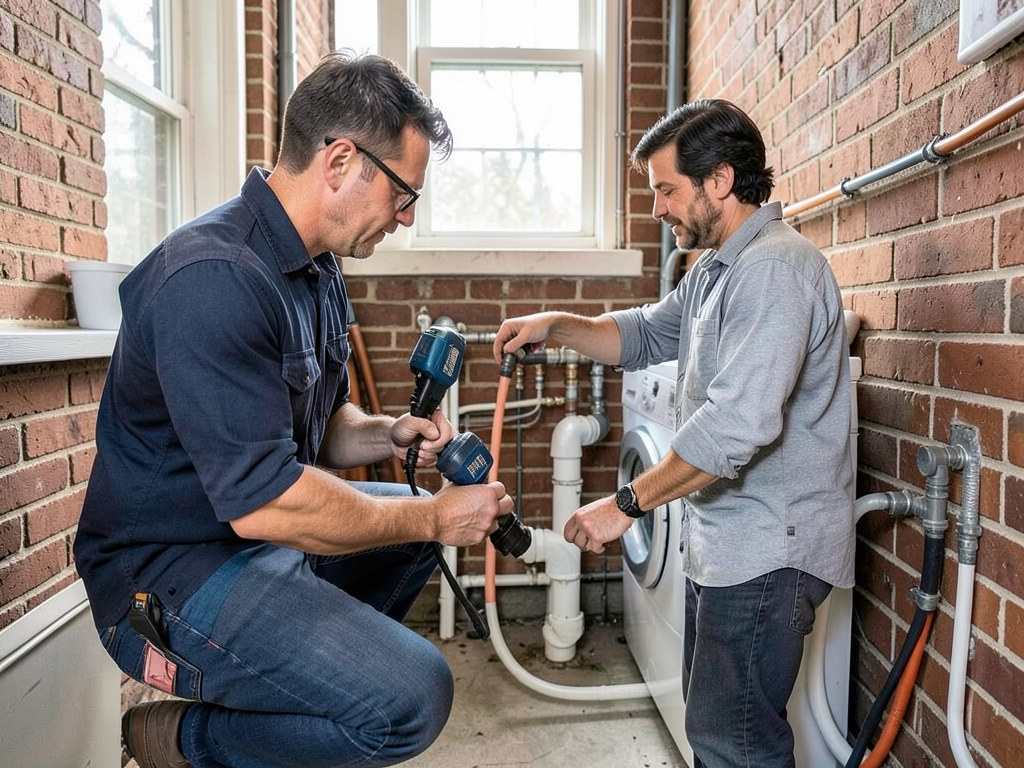 Plumbing requirements for moving your laundry room