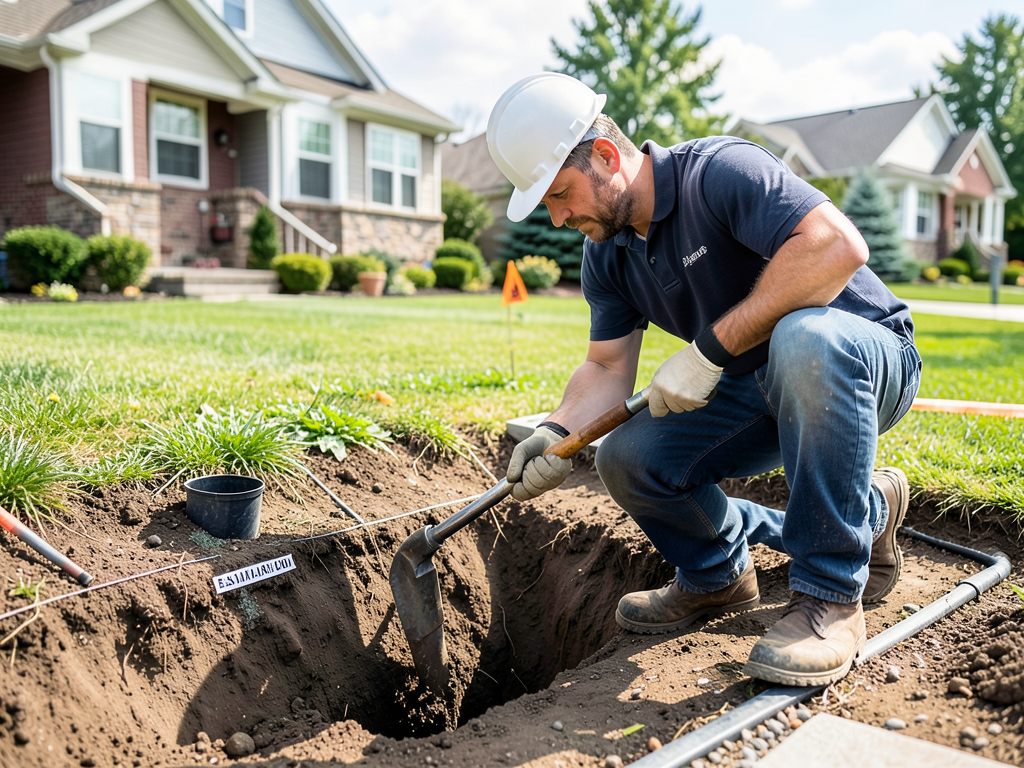 Preventing basement flooding with underground down