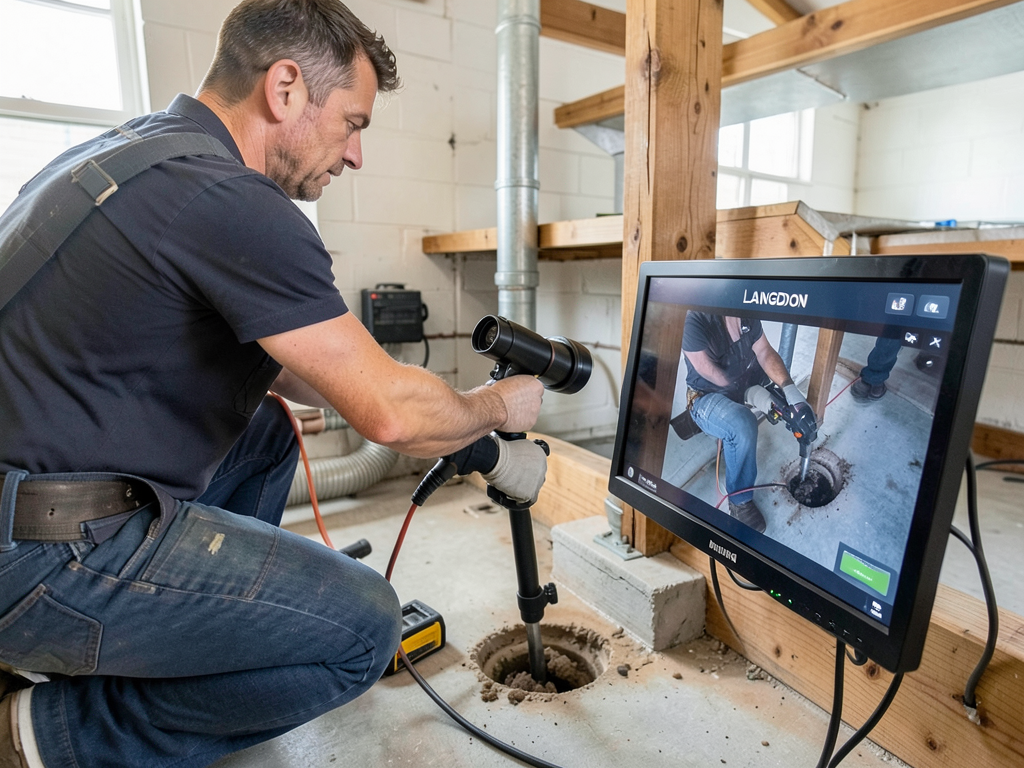 Stopping sewer gas from entering your basement thr