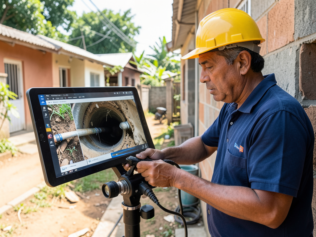 Who is responsible for sewer line repairs in front